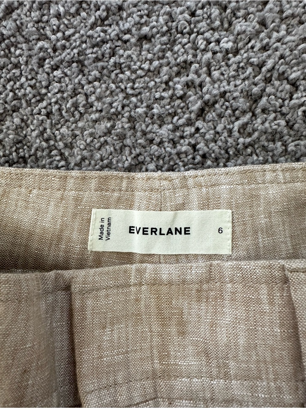 Everlane European Flax Linen Way High Drape Pants - Picture 3 of 7